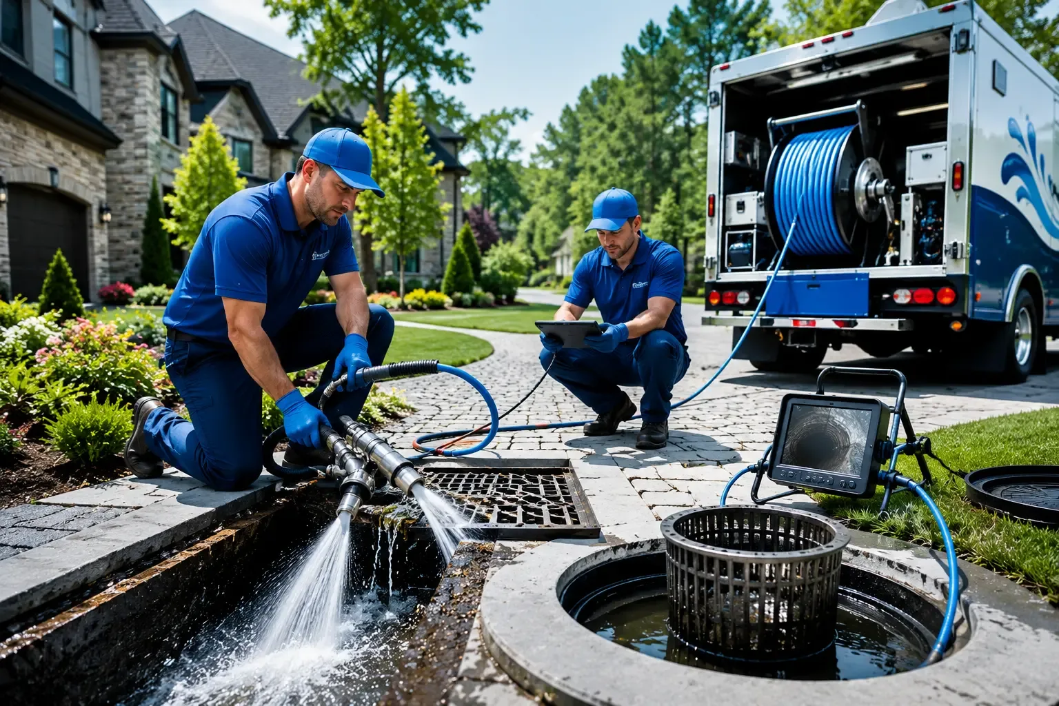 Local outdoor drain cleaning professionals in West End, NC
